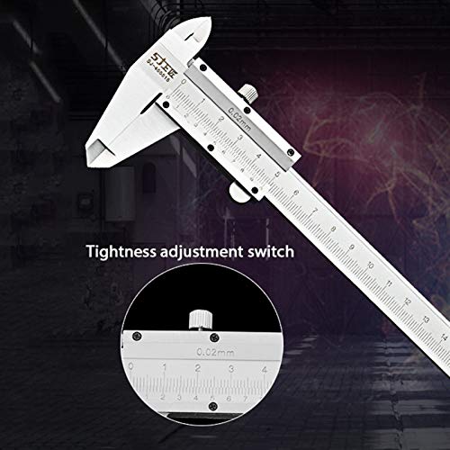 Calibrador Vernier Alta Precisión 0-200mm miniatura 5