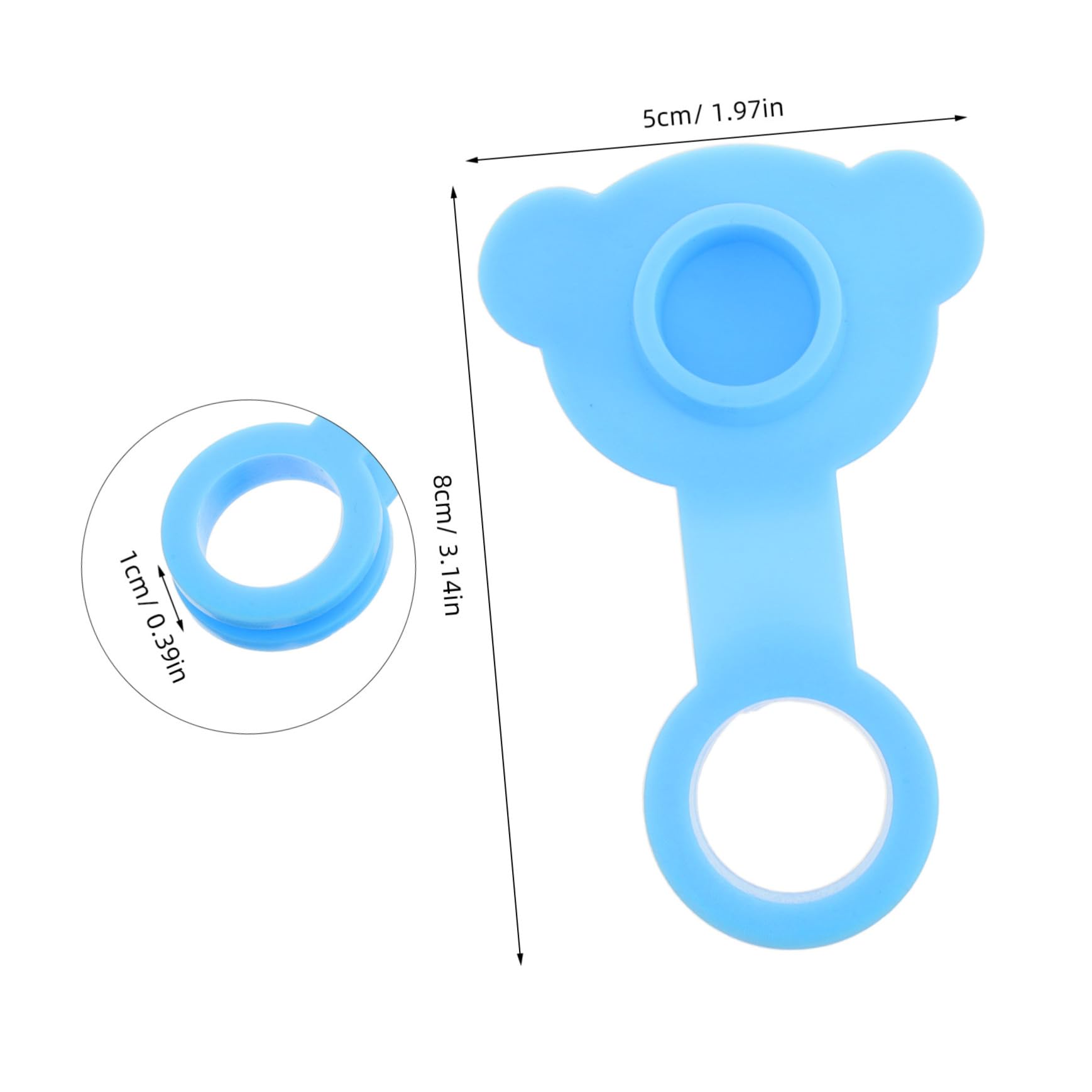VINTORKY Universal Silicone Drain Cover Baby Bath Tub Stopper Leakproof Easy to Use Clean