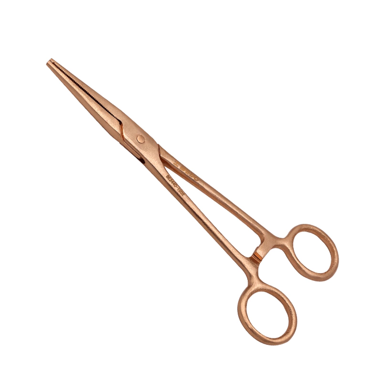 WEDO Pinze a becco lungo non scintillanti, pinza a becco lungo, pinza di precisione per carta, pinze in rame berillio non magnetico, resistenza alla corrosione, manici ergonomici e confortevoli,