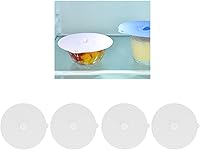 Vista 5 de Reusable Silicone Lids Heat Resistant Microwave Dishwasher Safe Silicone Food Covers Bowl Safe Plates Pots Kitchen Storage