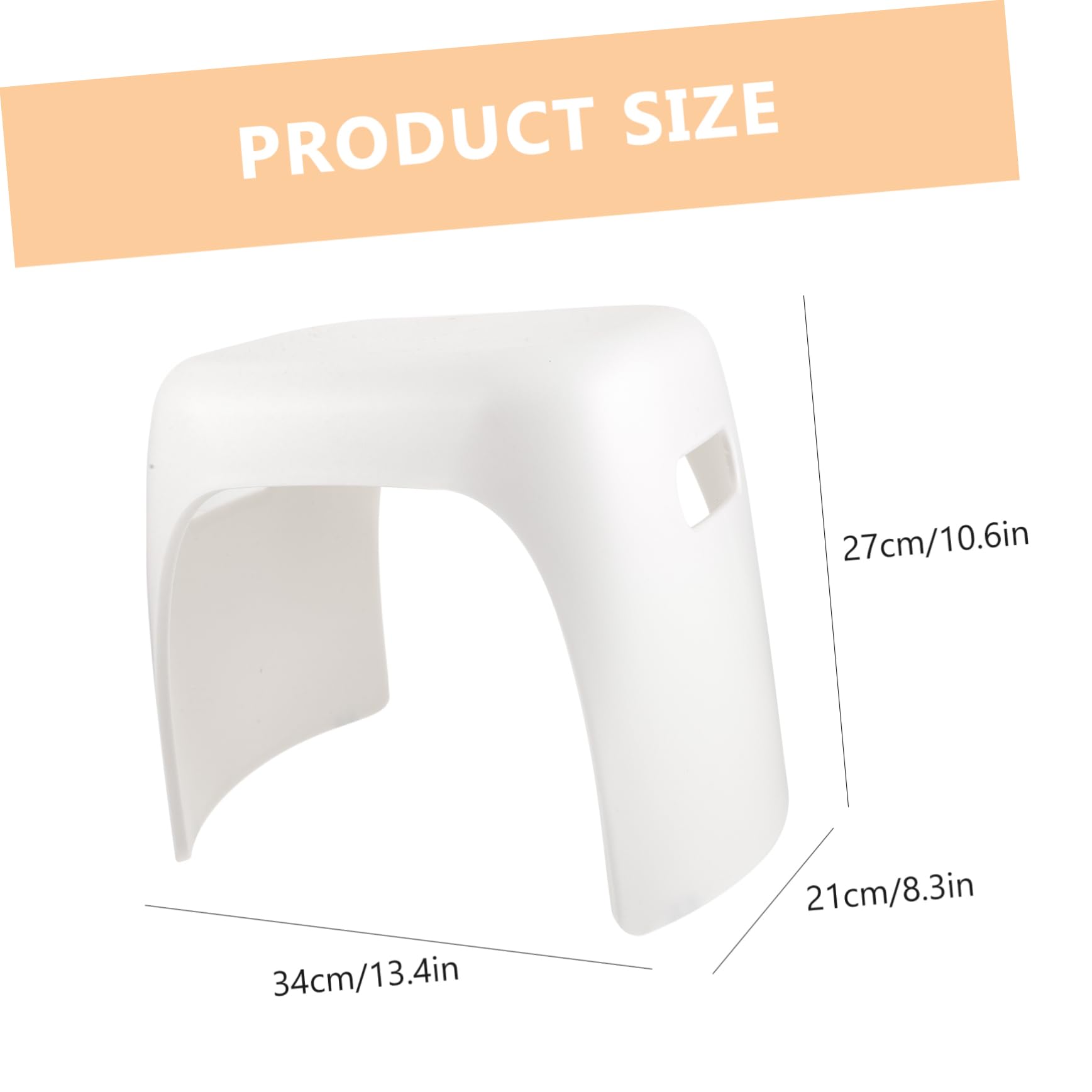 Hemobllo Plastic Stool Kids' Footstool Portable Lightweight Kids' Kitchen Stool Random Style