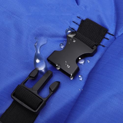 Image of Beavorty Waterproof Calf Vest Winter Cow Calf Warm Coat with Fixed Buckle Windproof Livestock Clothing for Cold Humid Pasture Use 42.51 X 33.46 X 0.39 in