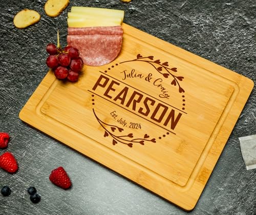 Tabla de cortar rectangular personalizada de madera miniatura 6