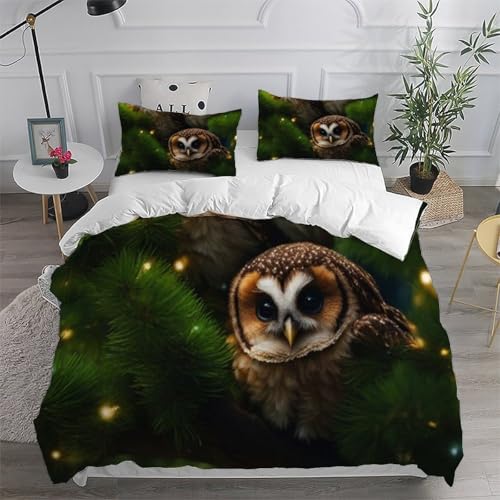 Housse de couette lit simple 3D grand format 220x240 avec taies oreiller - 6
