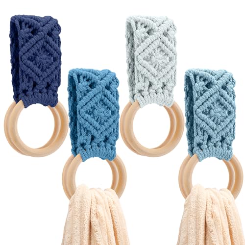 Tioncy 4 Pcs Kitchen Dish Towel Holder...