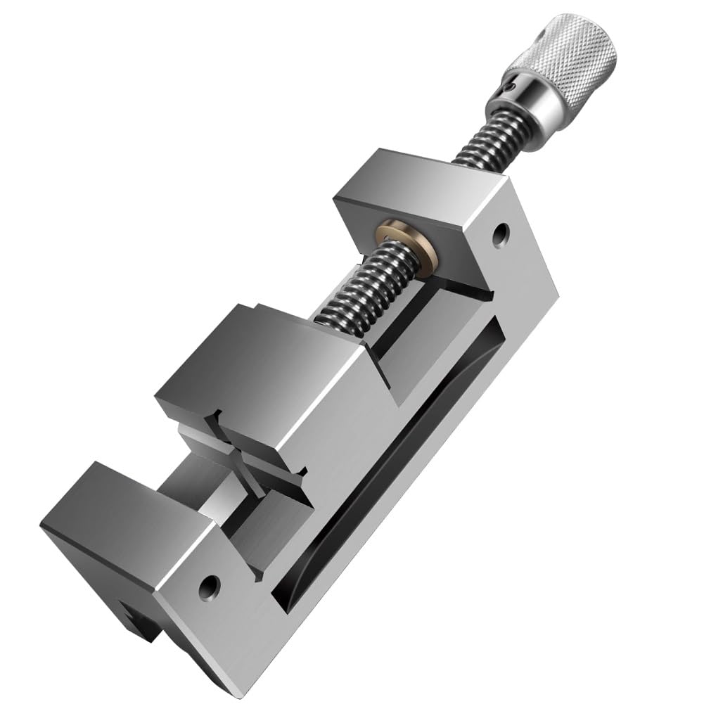 JANJANGUO Bench vises,Stainless Steel Bench Vise, vice for Workbench,6in high Precision Bench Vise, Multiple Sizes, for Woodworking,Cutting Conduit,