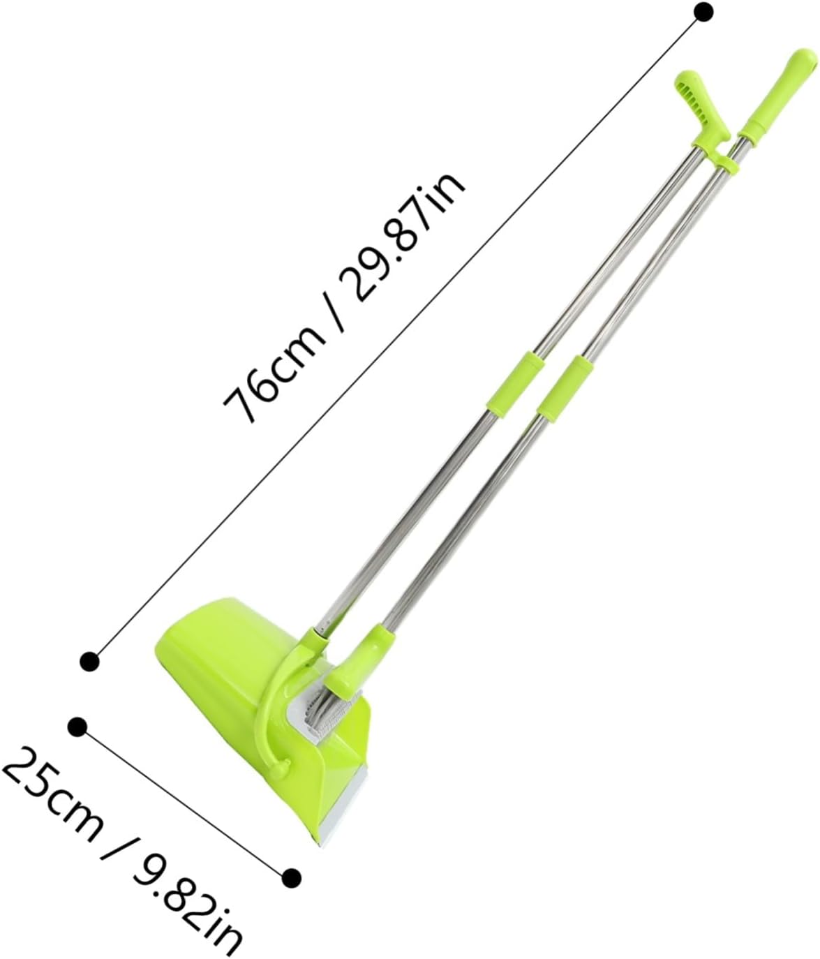 Broom and Dustpan Kit Home Cleaning Device Lightweight Easy to Carry Suitable for Floors