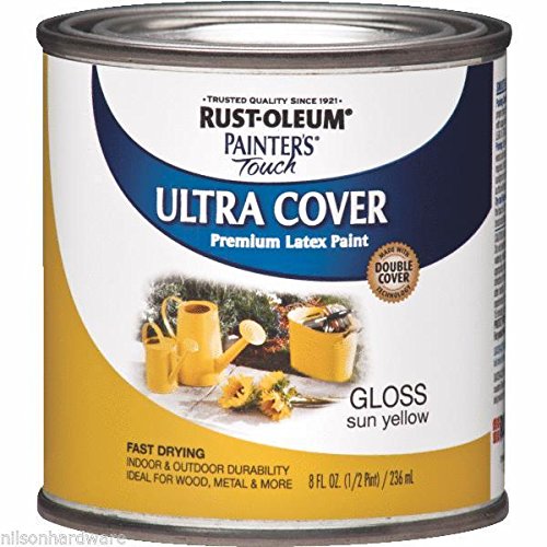 3 Pk 1/2 Pt Sun Yellow RustOleum Painter's Touch...