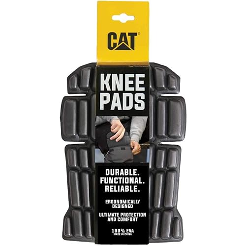 Caterpillar Knee Pads, Black, One Size