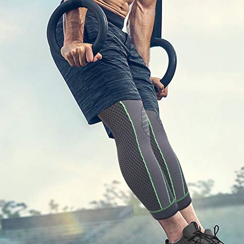 Men's Women's Calf Compression Socks Over the Knee Leg Warmers Dance Running Workout Athletic Stockings3