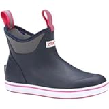 XWAB-200-16 Women&apos;s Ankle Deck Boot Navy&sol;Pink - Size 6