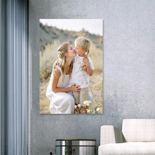 Custom Canvas Prints with Your Photos Personalized Canvas Wall Art (Framed 11x14inch) Personalized Pictures for Pet/Family Gifts for Mom/Men/Women - Image 4