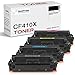 Price comparison product image SMARTOMI Remanufactured 410X CF410X Compatible Toner Cartridge for HP 410X CF410X CF411X CF412X CF413X for HP Color LaserJet Pro MFP M477fdw Toner M477 M477fnw M477fdn M377 M377dw M452 M452dw M452dn