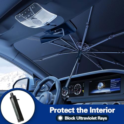 Parasol Coche Delantero para Viajes en Familia en VW Sharan 2010-2023 3