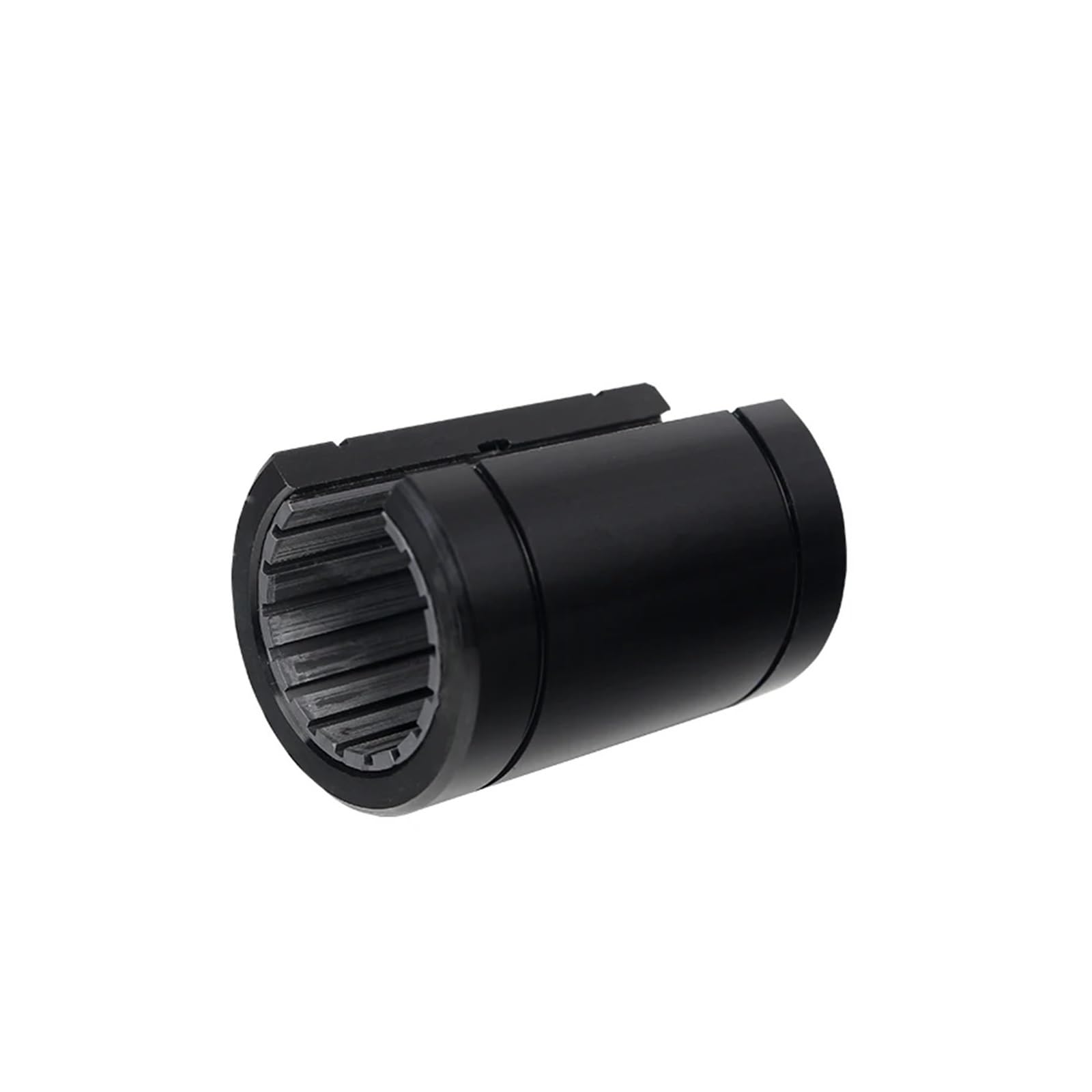 PXQCHAVLN Open linear bearing engineering plastic self-lubricating bushing slider fiber LM-10OP LM-12OP LM-16-50OP(Brown,J1-LM30 30X45X64mm)