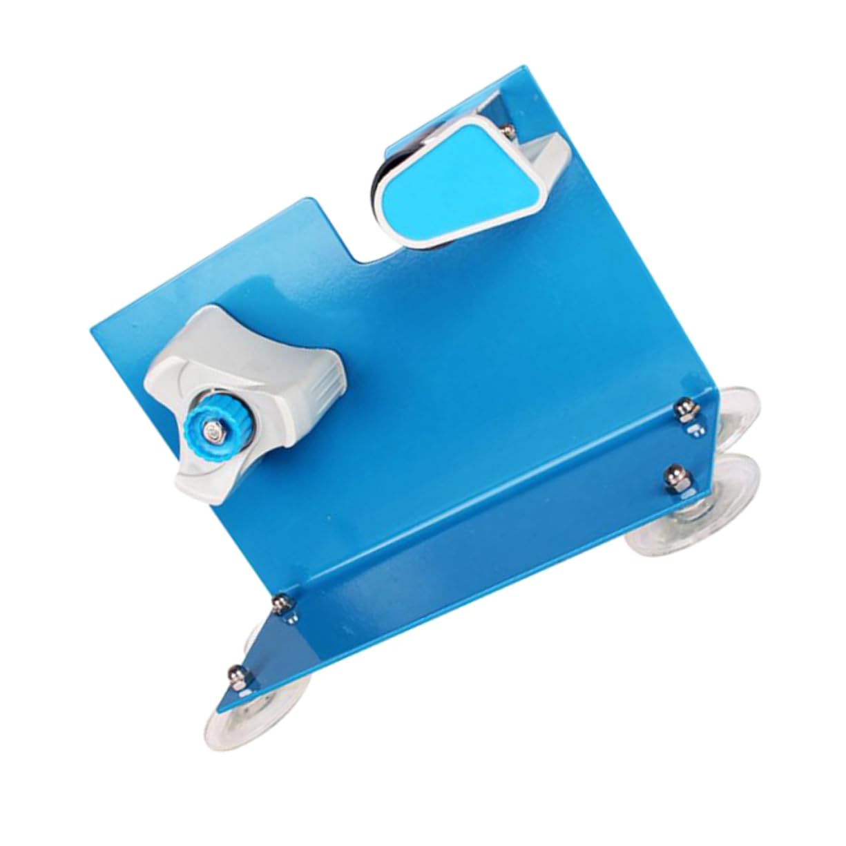 Dispenser Per Nastro Adesivo Da Tavolo Taglierina Per Nastro Da Imballaggio in Ferro e Plastica Di Design Creativo e Struttura Robusta Per Tagliare e Affilare Facilmente Senza