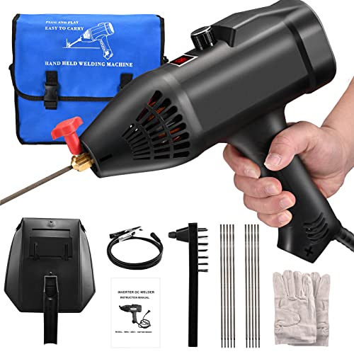 Helangel soldadura 251A ARC soldador inverter potencia ajustable, MMA, 1,5 kg, 220 V/3000 W, soldadores portátiles, inversor de pantalla digital LCD