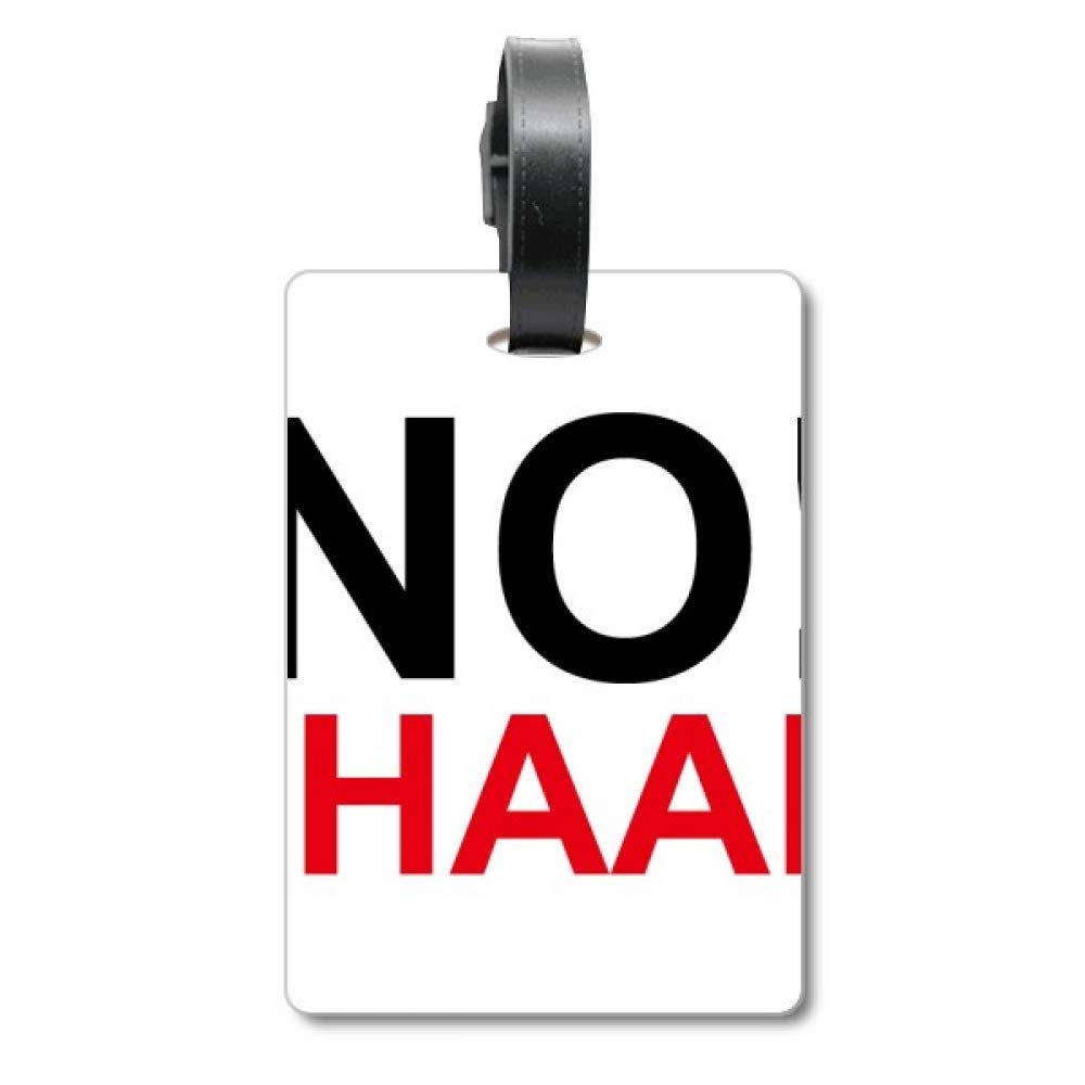 Étiquette bagage No THAAD accessoire voyage pacifisme - 5