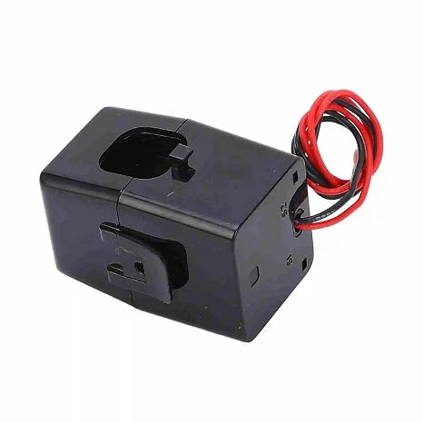 2pcs Split Core Current, PZCT-02 Current Sensor, Split Core Current Transformer Coil Sensor for 100A Amp Energy Meter