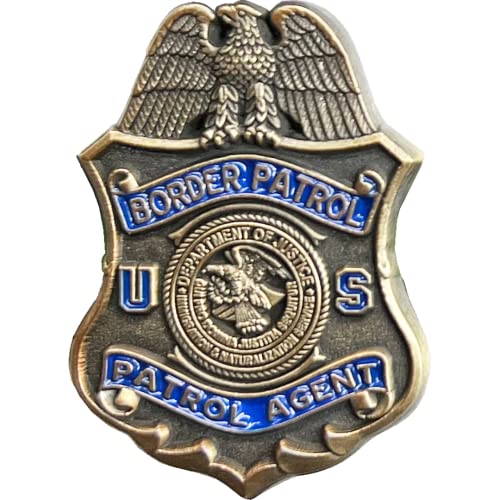 BL1-09B CBP US Border Patrol 6 Piece Historic Through The Years Honor First Lapel pin Set4