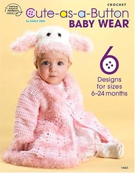 Paperback Cute-as-a-Button Baby Wear Book