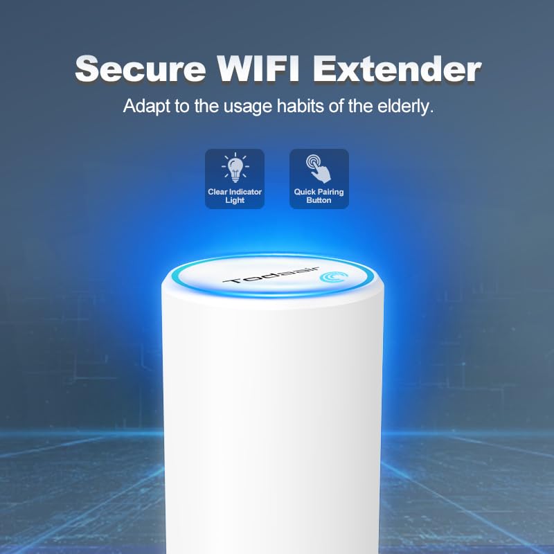 AC1200 Outdoor WiFi Extender, 2-Minute Quick Pairing, Dual-Band,AP&Repeater,Up to 85 m,65 Devices, One Ethernet Port (RJ45),Home Signal Booster - Image 3