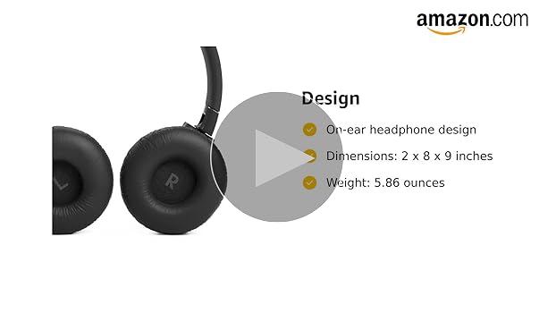 Amazon.com: JBL Tune 660NC: Wireless On-Ear Headphones with