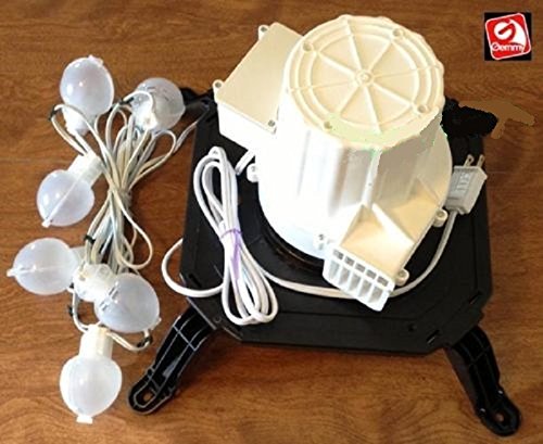 Gemmy Airblown Inflatable Replacement Fan/blower Motor Model TH-bL3-N with 6 Lights