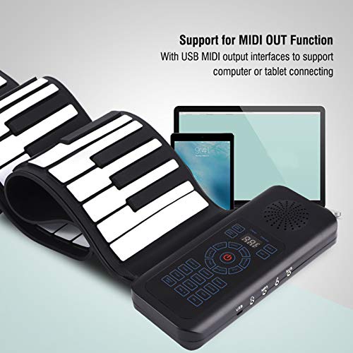 Clavier électronique à Main Enroulable, 88 Touches, Portable avec Batterie Li-on 100 MAh Intégrée – Jouet de Piano Idéal pour Les Débutants - Les Beatles, Paul McCartney, John Lennon, RIngo Starr, George Harrison Clavier électronique à Main Enroulable, 88 Touches, Portable avec Batterie Li-on 100 MAh Intégrée – Jouet de Piano Idéal pour Les Débutants – Image 3