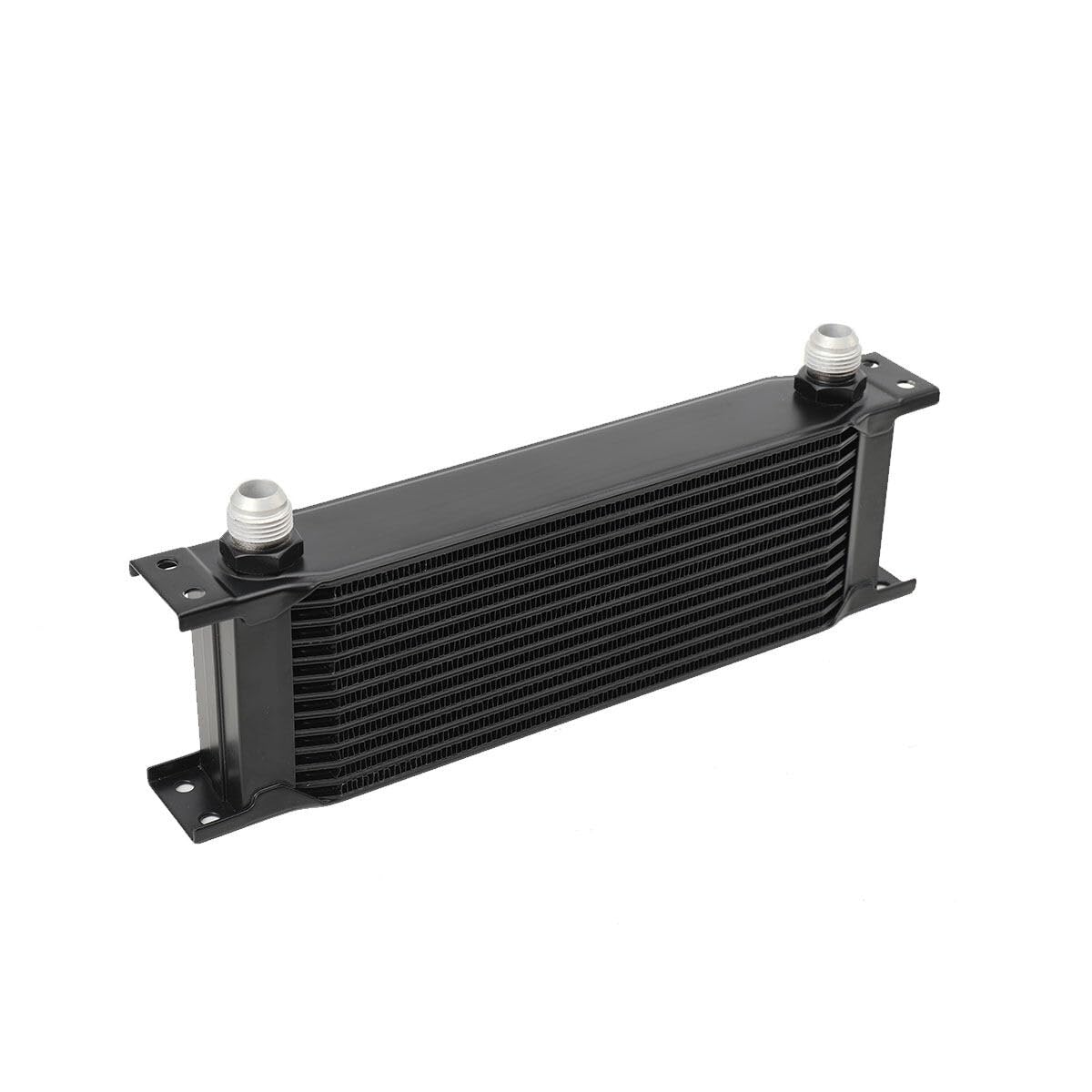 Ölkühler 13 Reihen AN10 Anschluss Set Universal Zusatz Kühlung Extern Oil Cooler