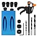 Winfred Kit de 15 Grados para Agujero, Tornillo de Plantilla para Carpintería, Kit de Carpintería de Madera, Guía de Perforación en ángulo de Articulación, Localizador de Carpintería