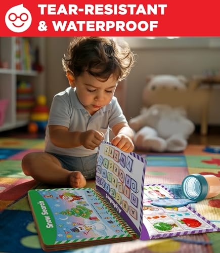 Image of EINSTEIN BOX My Big Busy Binder Book for Toddlers 1-3| Toys & Gifts for Kids Aged 1, 2, 3 & Above | Kids Montessori Toys for 2-5 Year | Quiet Book for Toddlers