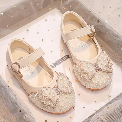 Toddler Little Girls Mary Jane Princess Ballet Flats Shoes Wedding Party School Dress Shoes3