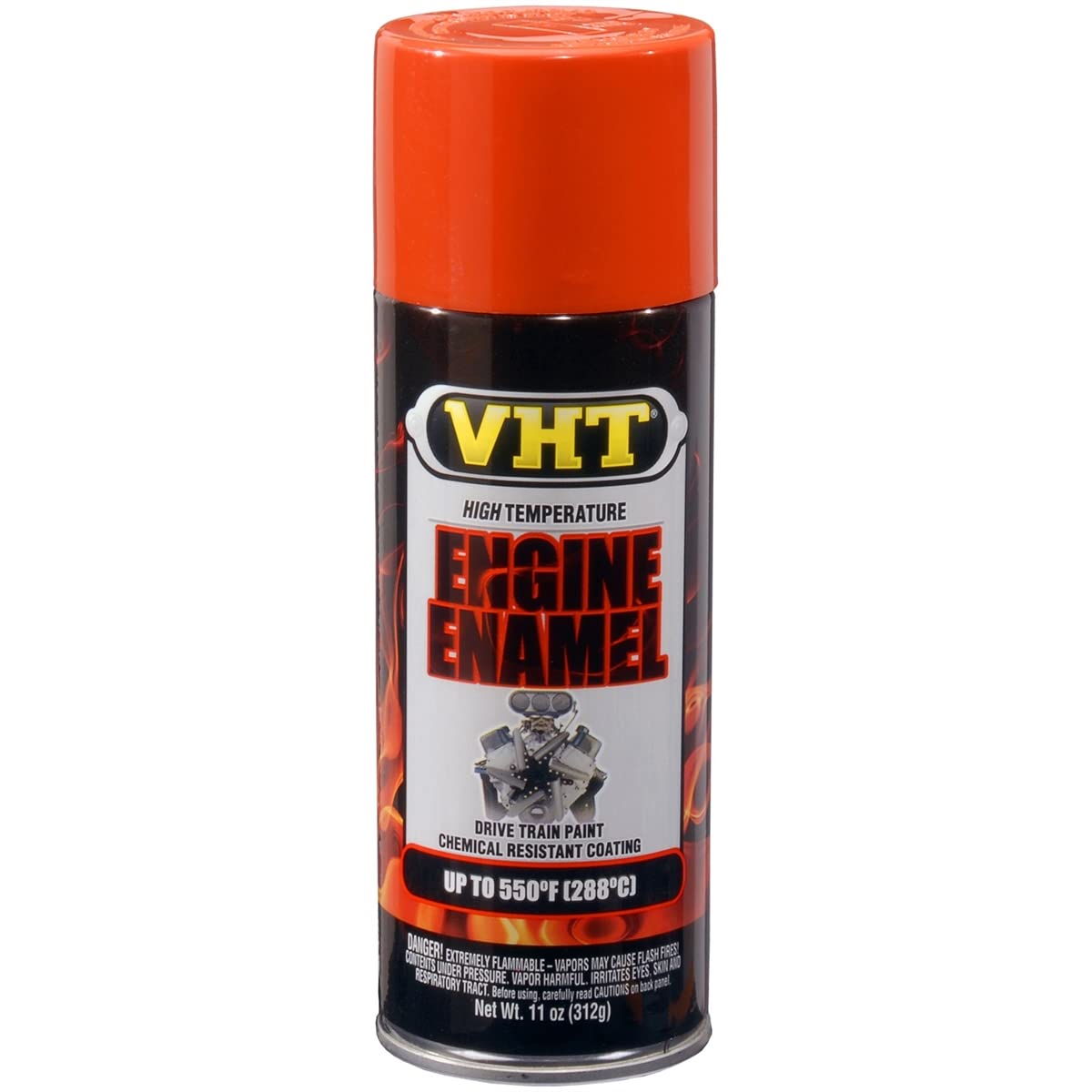 Vht High Temperature Engine Enamel Chrysler Hemi-Orange 11 Oz. Aerosol - Lot of 6