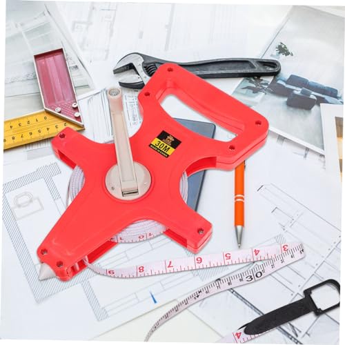Cinta métrica 30 m acero inoxidable Gadpiparty retráctil miniatura 6
