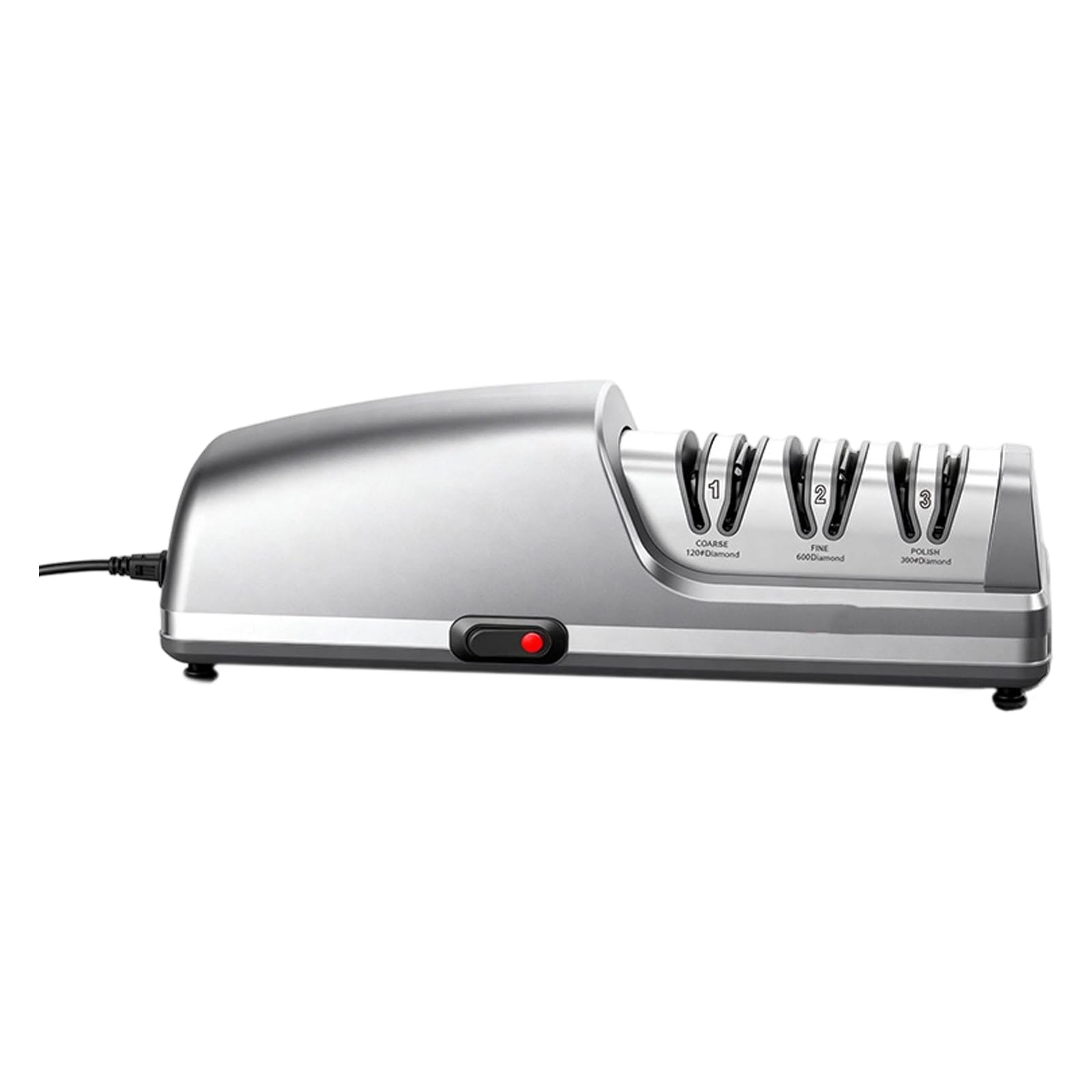 Oxxggkao Multifunctional Electric Cutter Sharpener with Ergonomic Design Easy to Use Sharpener Suitable for All Kitchen Stone Cutter