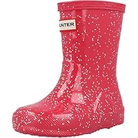 Hunter Girl's Original First Classic Giant Glitter Wellington Boots (Toddler/Little Kid) Thrift 12 Little Kid M