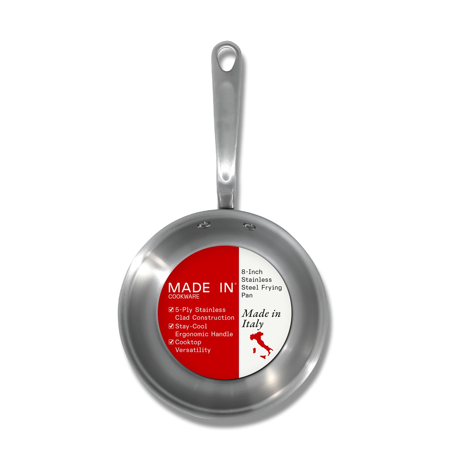 Made In Cookware 8-Inch Stainless Steel Frying Pan