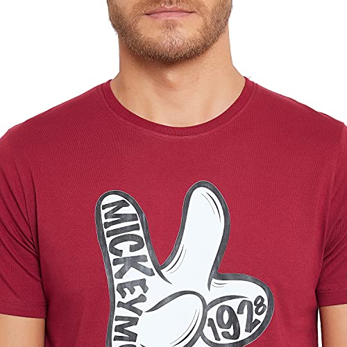 Image of Men's Regular Fit Round Neck Short Sleeves Knitted T-Shirt