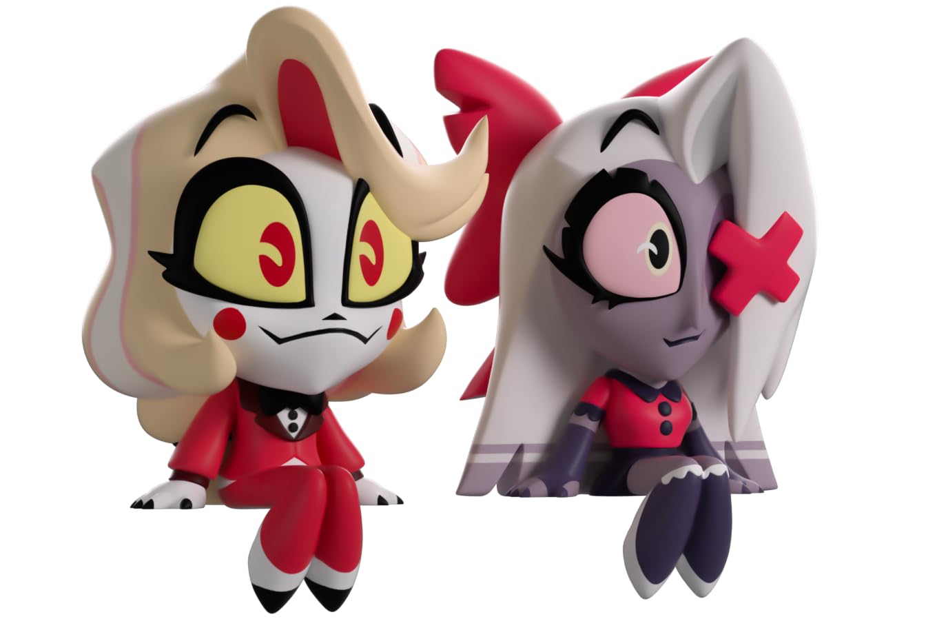Amazon.co.jp: Youtooz Hazbin Hotel モニターフィギュア 2体セット