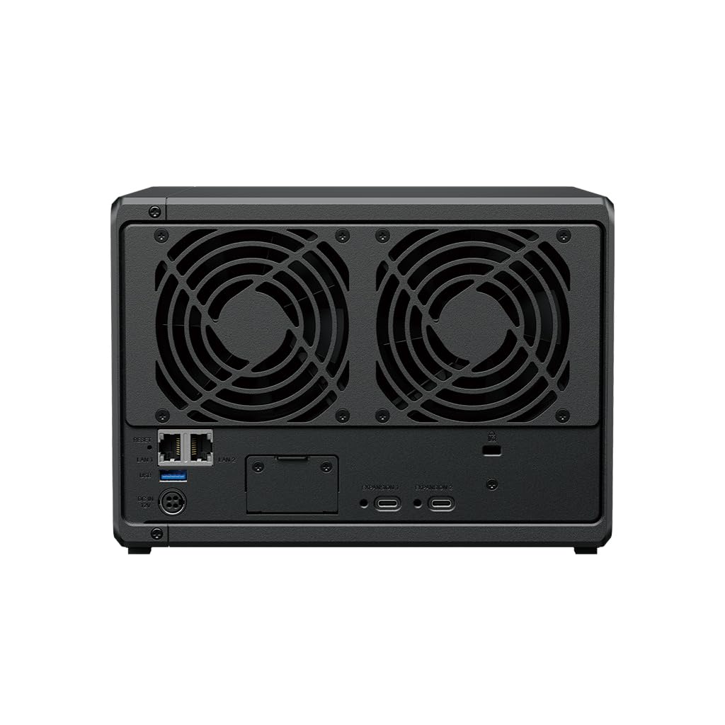 Synology Diskstation NAS DS1525+ Bundle 30TB Seagate (5X 6TB Ironwolf) 5 Bay, 8GB RAM (30TB)