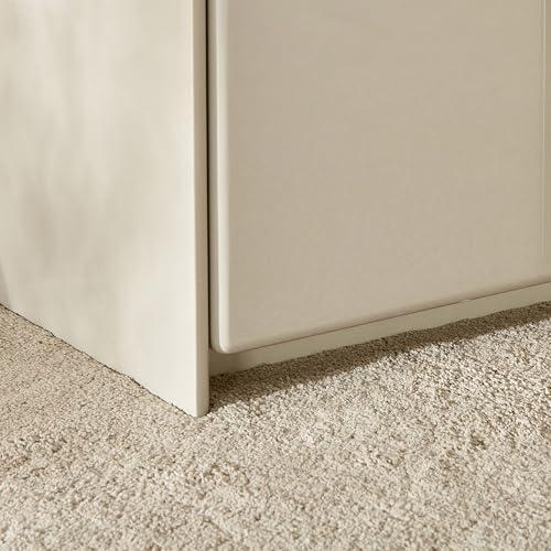Image of Home Centre Home Shores 4-Door Wardrobe - Greige