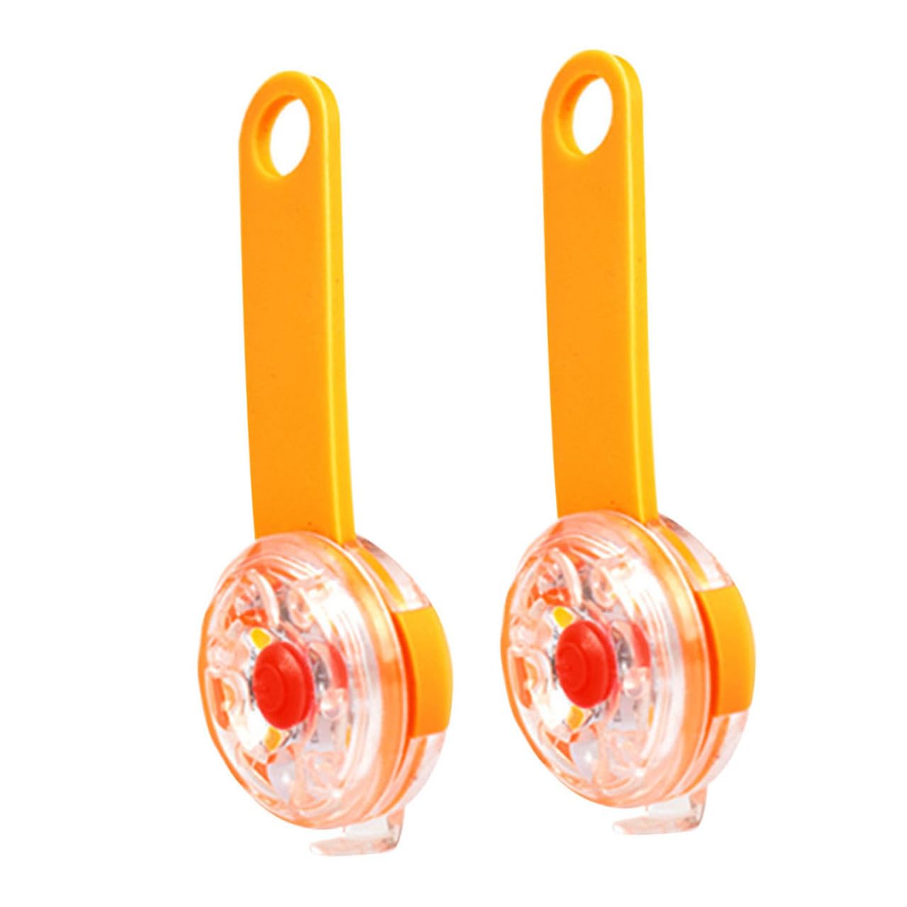 Suspension lumineuse chien orange rechargeable USB : la solution pour ne plus perdre son animal
