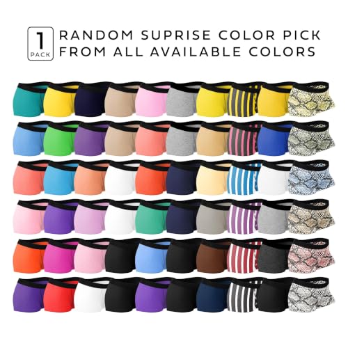 Image of Sexy Basics Women's Boy Short Trunks | Cotton-Stretch Boxers | Multi Packs