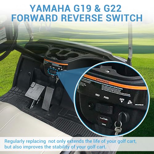 Image of Forward Reverse Switch Fit for Yamaha Golf Carts, #JU2-H2917-00-00 JR1-H2917-10 JR1-H2917-20