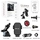 Wefunix 15W Handyhalterung Auto mit Ladefunktion, [Doppelspule + Lüfter] Fast Wireless Charger Qi Ladestation KFZ Ladegerät für iPhone 11 12 13 14 15 16 Samsung Z Flip S25 S24 S23 S22 S21 Note Huawei