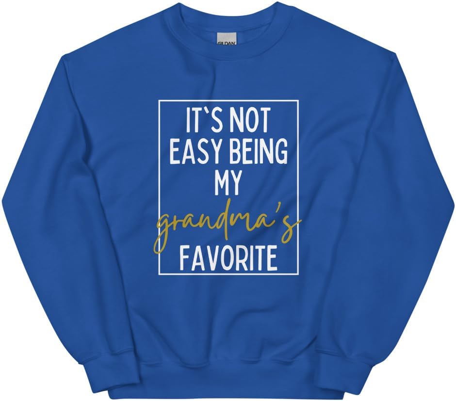 Teegarb Letter Blanket Funny Saying It is Not Easy being Grandma Favorite Pun Gag Novelty Women Men 5