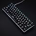 Price comparison product image MAGIC REFINER 68 Keys Mechanical Keyboard, RGB LED Backlit USB Cable Wired 60% Gaming Keyboard, Wrist Rest, Ergonomic, for PC/Mac Gamer, Typist, Only USB Cable Wired (Blue Switch, Black)