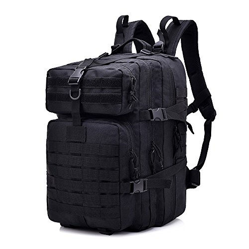 YNNB Sac à Dos de randonnée 45L, Grand Sac à Dos Militaire Tactique Trekking Sac à Dos Sac d'alpinisme pour Hommes Camping Traîner Trekking Sports de Plein air,F
