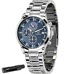 07 Silver&Blue-Stainless Steel